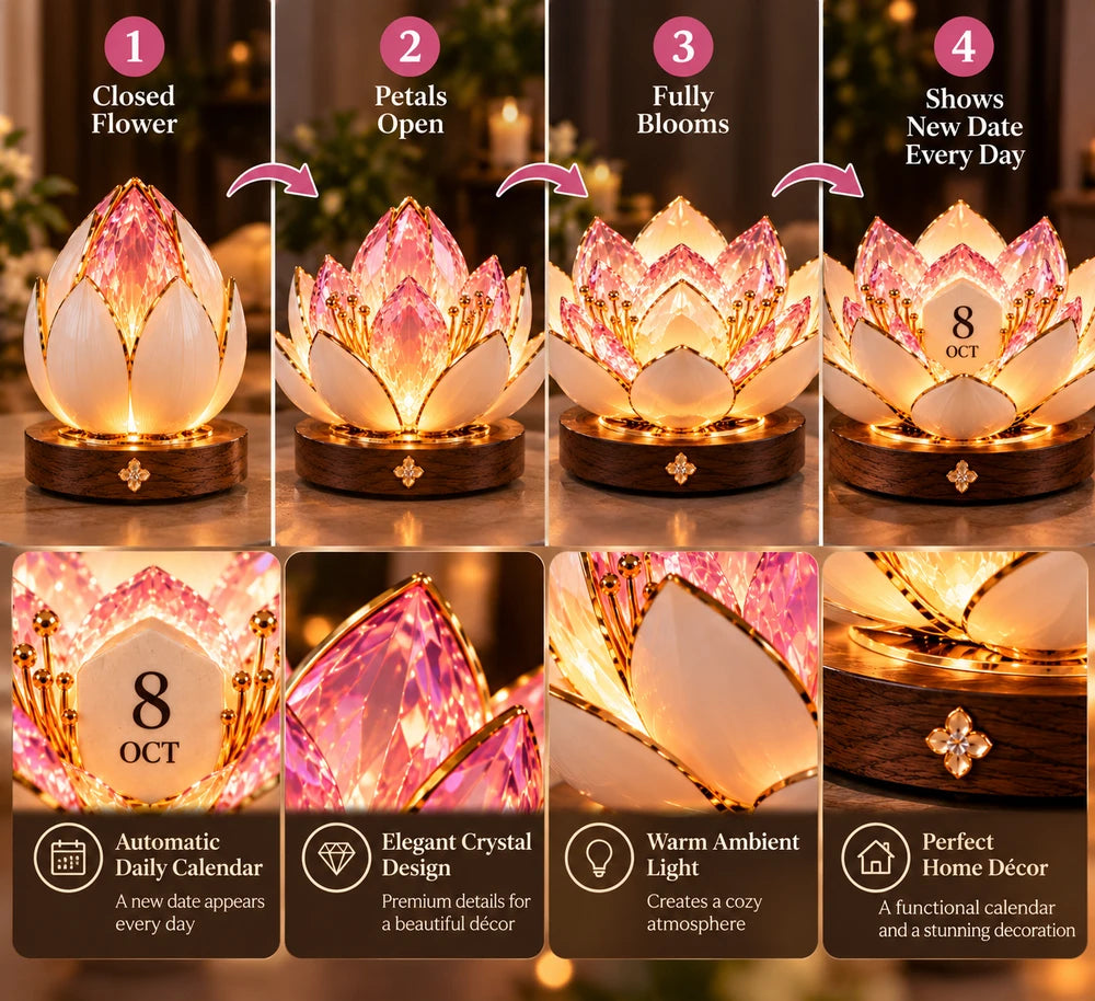 DailyBloom– Automatic Blooming Perpetual Calendar