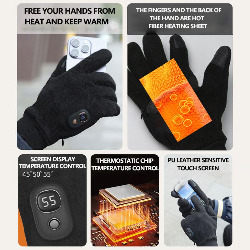 Heated Electric Premium Gloves