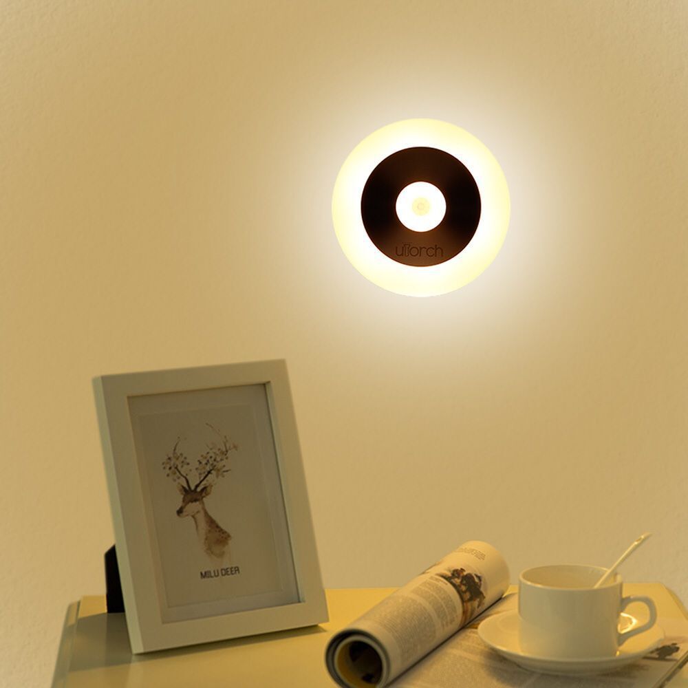 Motion Sensor Night Light Touch USB rechargeable LED
