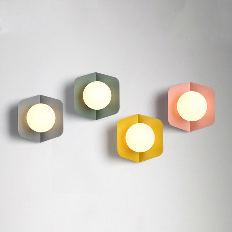 Color Macaron Corridor Aisle LED Wall Light