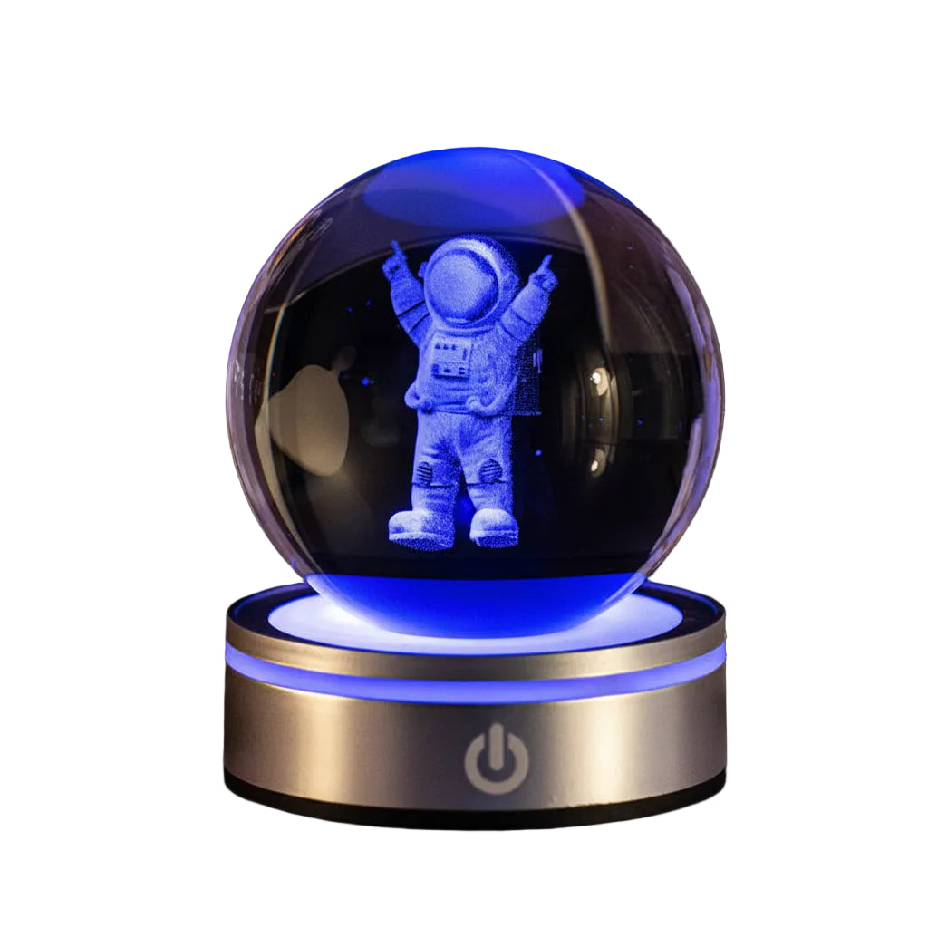 Crystal Ball Night Lamp 3D Luminous Gradient