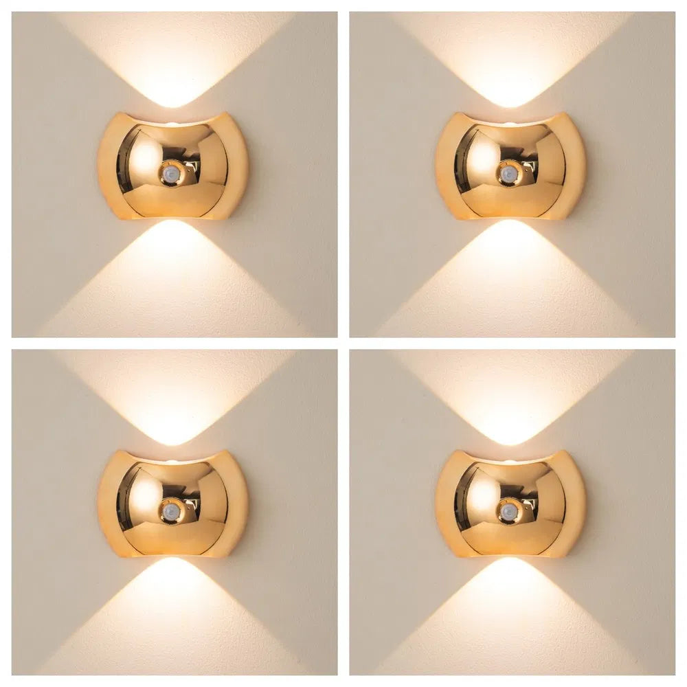 Motion Sensor Wall Light Set Magnetic Rechargeable LED