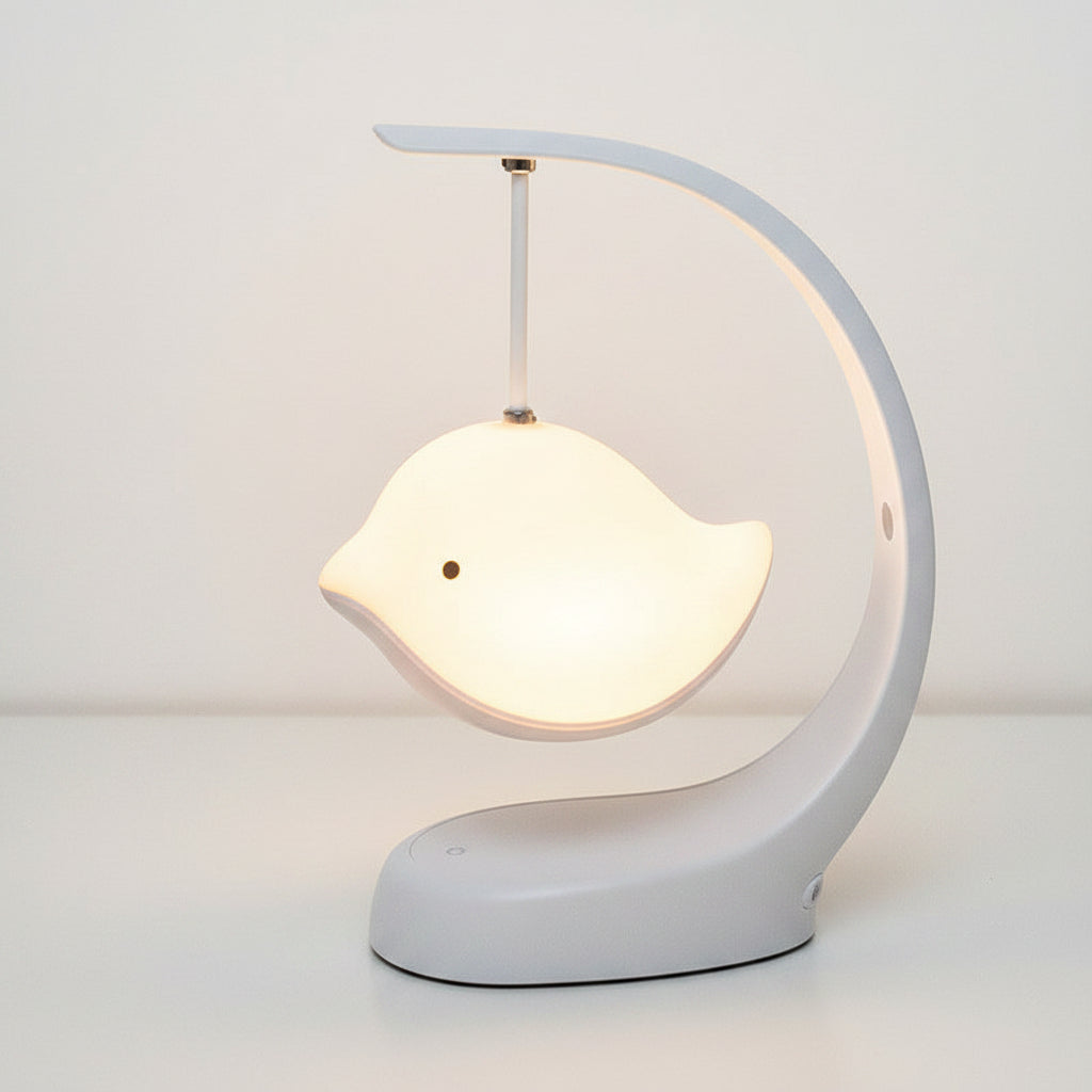 Multi-Color Bird Lamp and Stepless Dimming White