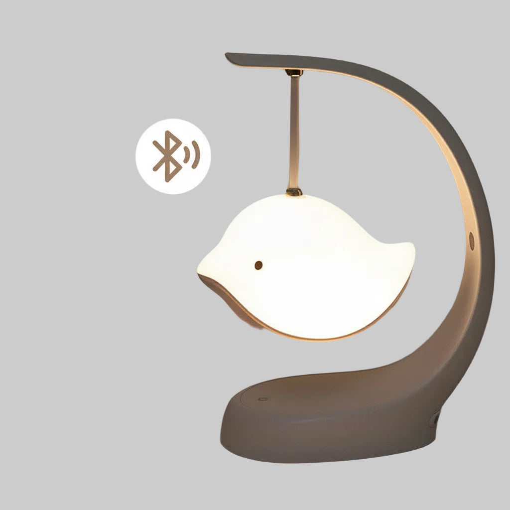 Multi-Color Bird Lamp and Stepless Dimming White