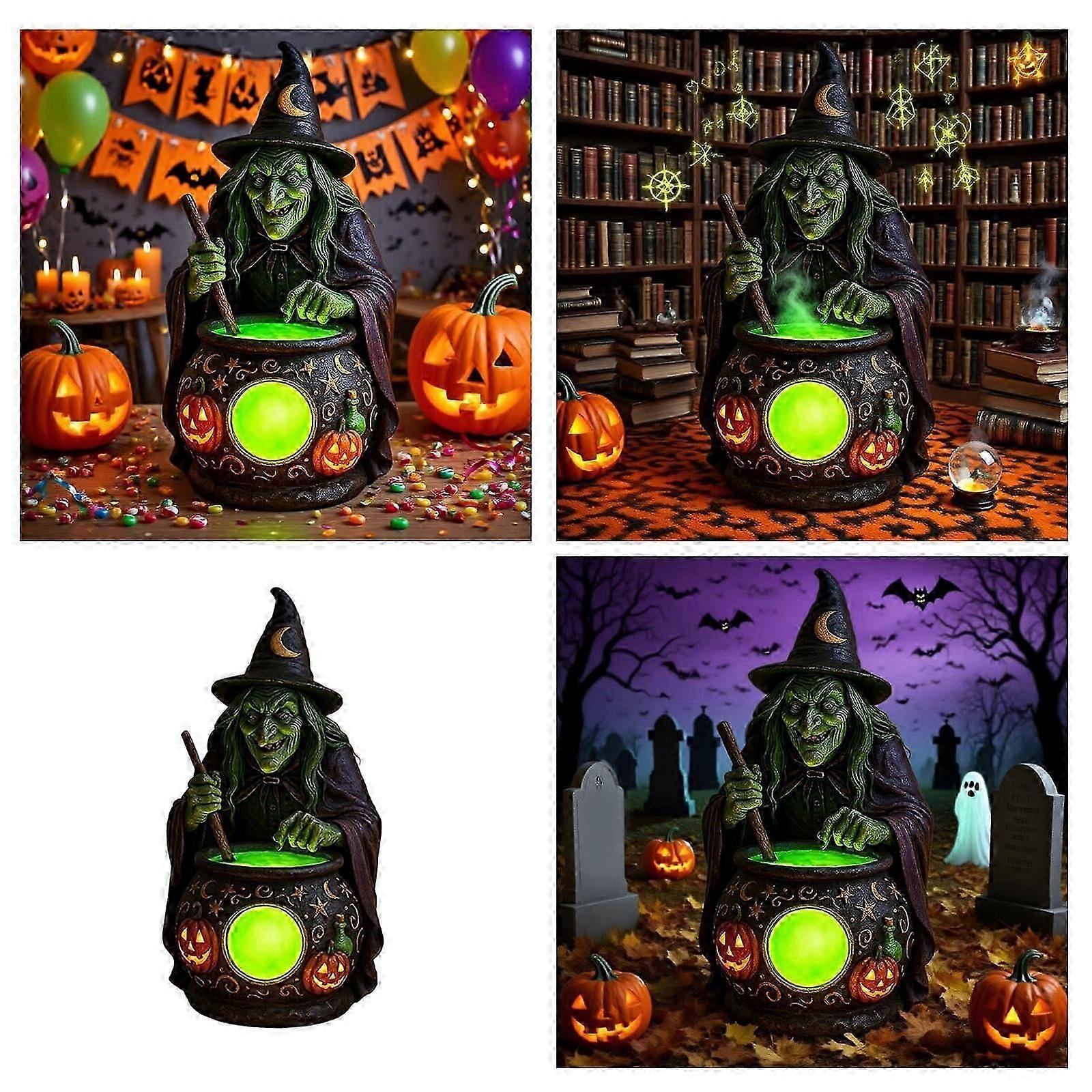 Big Sale！！🔥 Buy More Save More 🔥 Halloween Ghost/Witch Lamp for House Decoration