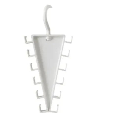 V Shaped Double-Sided Closet Organizer Hanger, 360° Rotatable Space Saving Clothes Hanger Organizer, Multi-Layer Vertical Storage Rack with 12 Hooks