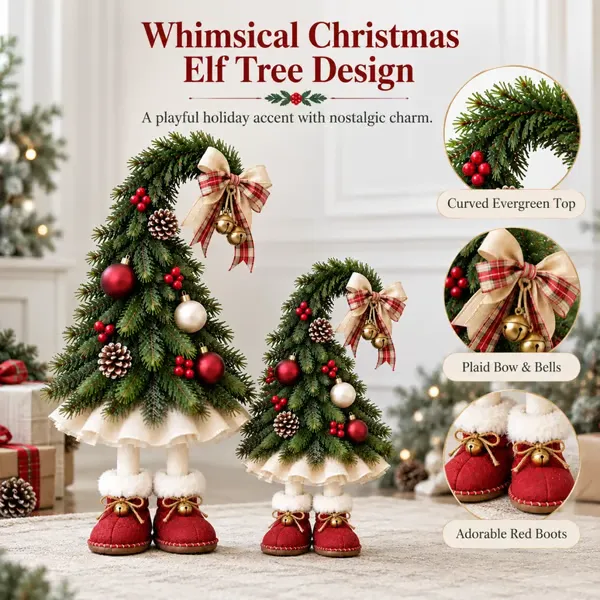 Homeandhappen - 🔥HOT SALE🔥⏰Limited Stock 49% OFF -Whimsical Christmas Elf Tree Decor