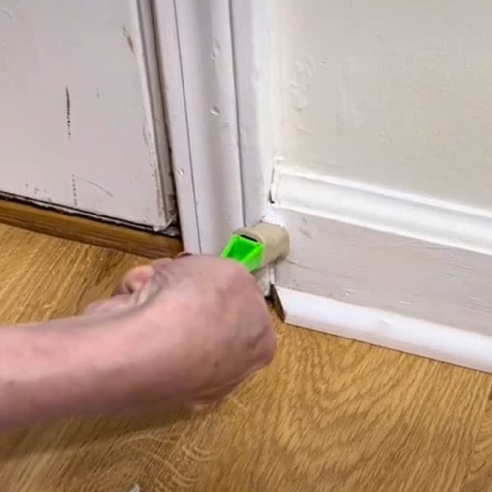 A Caulk Smoothing Tool Providing Smooth Finishing to Caulks Like a Professional. Comfort Grip, Durable and Easy to Use. Saves Your Fingers from Splinters and Soreness