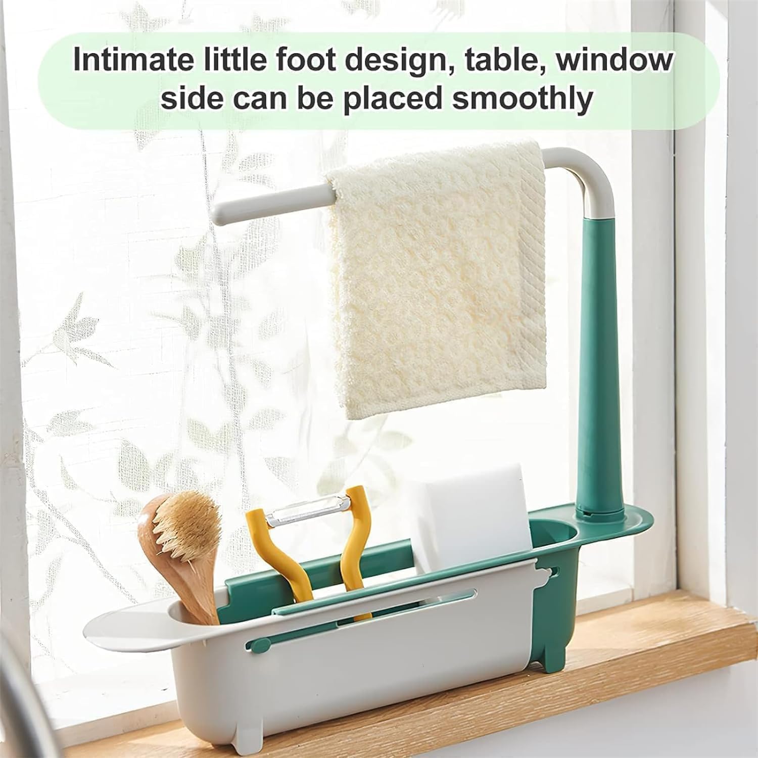 Adjustable Sink Rack Holder
