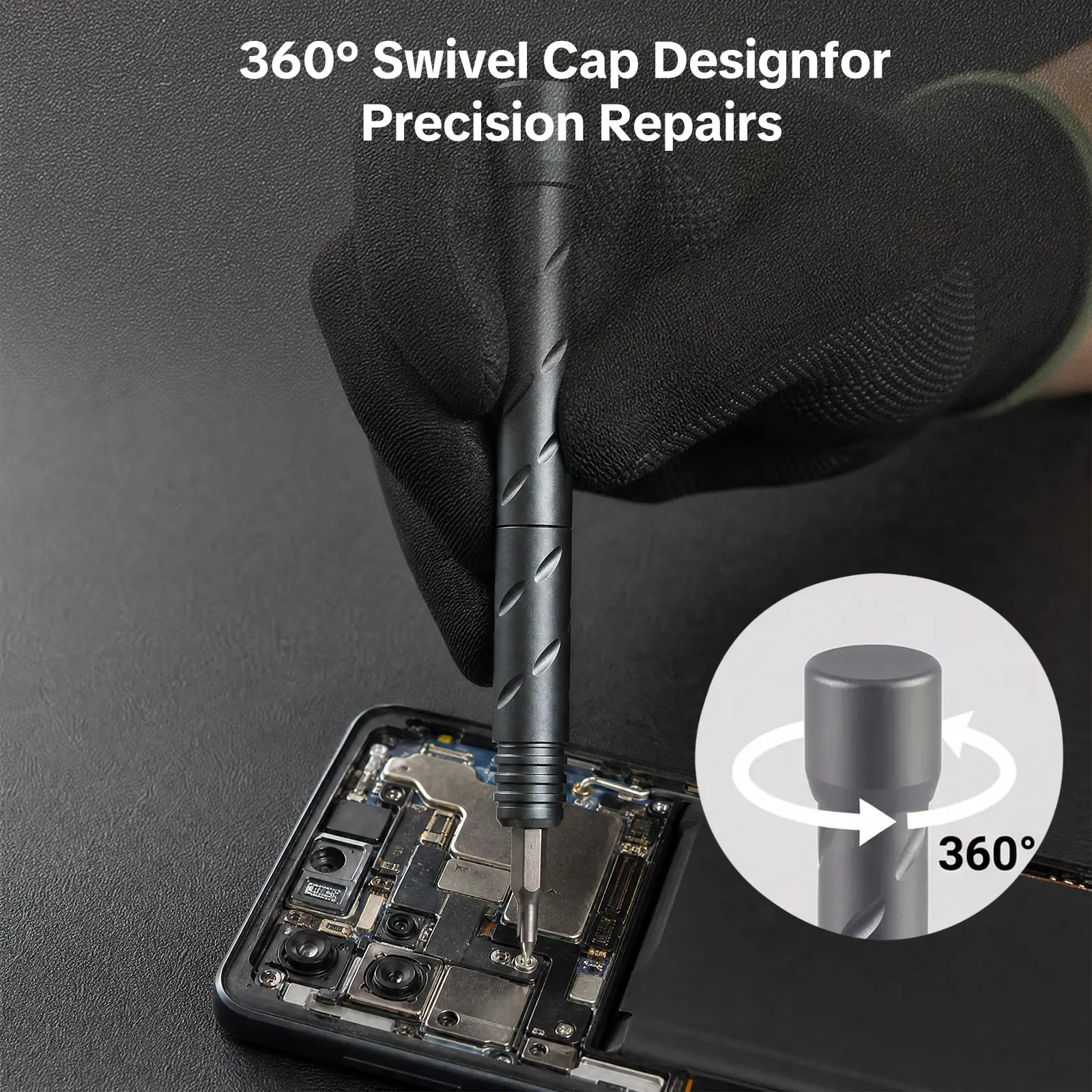 55-In-1 Magnetic Screwdriver Set, Precision Tools for Home Repair, Electronics Disassembly, Furniture Installation, Practical Gift