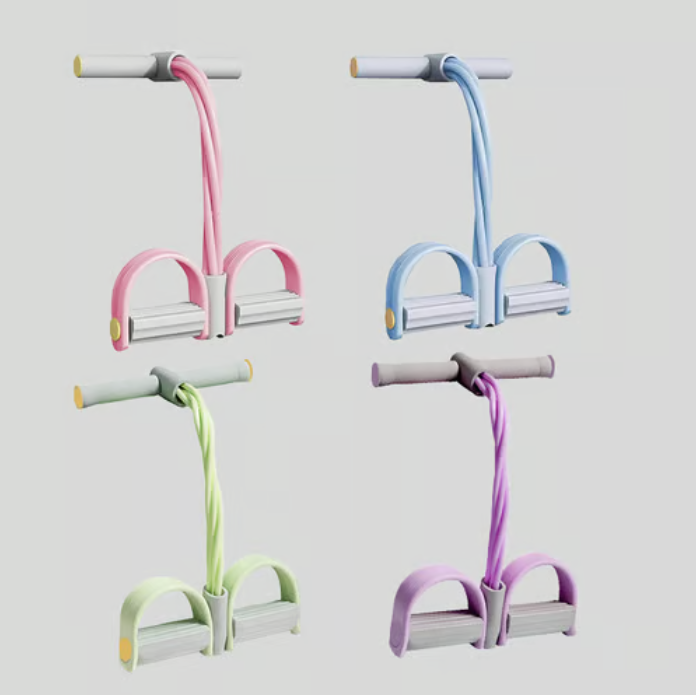 NEW ARRIVING Multifunction Pedal Resistance Band🏋️ Pedal Resistance Band Multifunction Tension Rope Elastic Yoga Pedal Puller Body Stretching Trainer Home Gym Workout Equipment