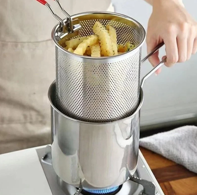 Multifunctional 304 Stainless Steel Fryer