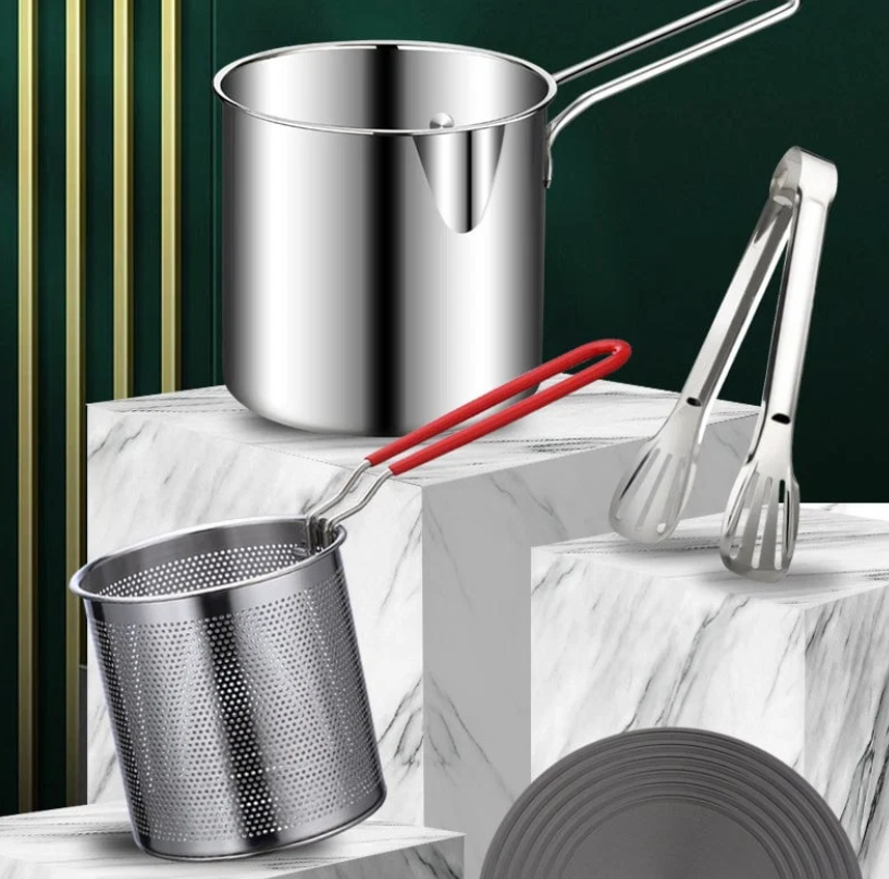 Multifunctional 304 Stainless Steel Fryer