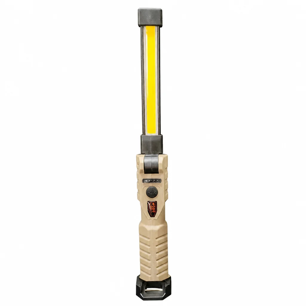 Double-Sided COB Work Light - Power Bank, Battery Indicator, 7 Modes