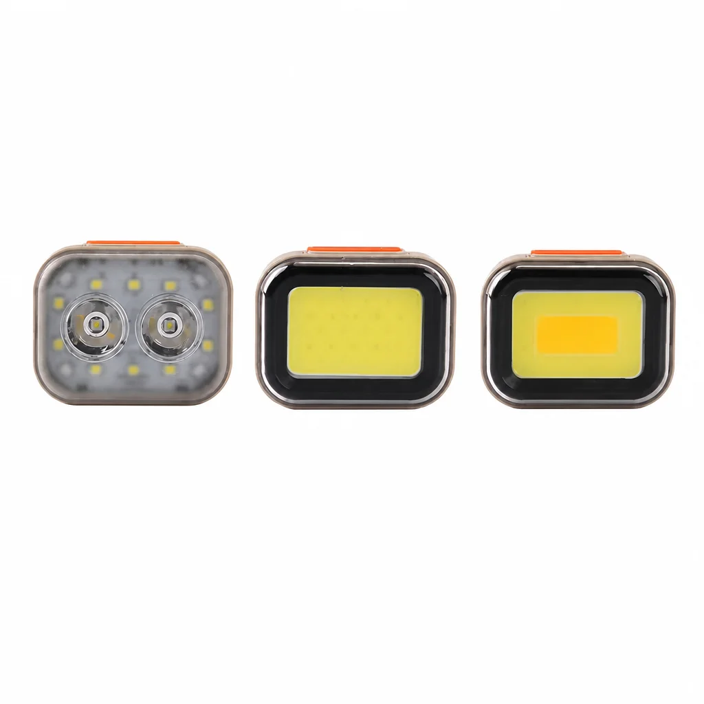 104LM Mini Headlamp - White and Yellow Modes, 39g Net, USB Rechargeable