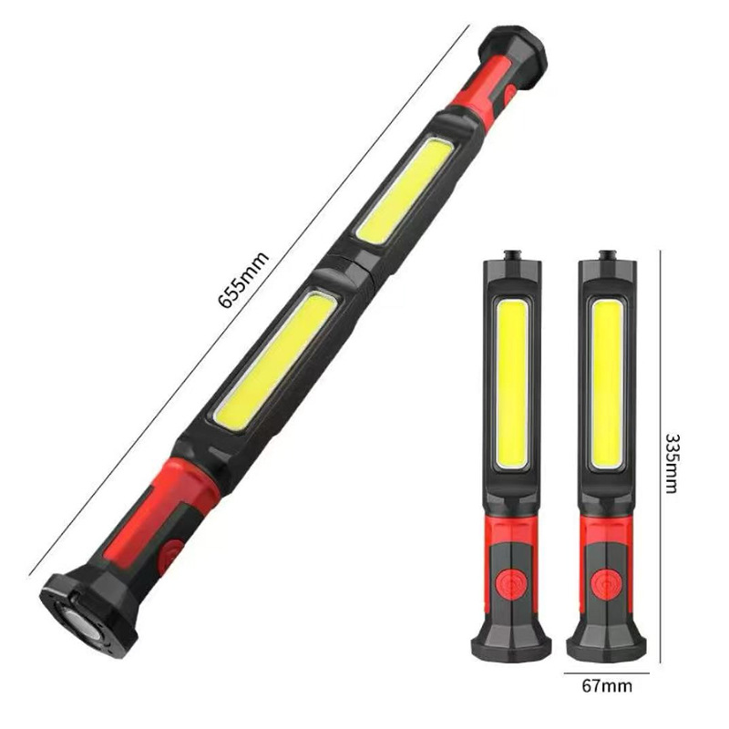 Rechargeable COB magnetic work light - detail view