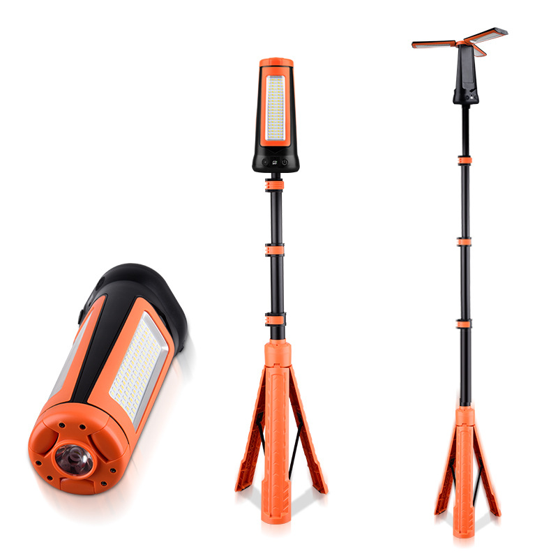 Torida 4500LM Pro 2M Tripod Work Light - 9000mAh Extreme Output Tri-Blade Floodlight