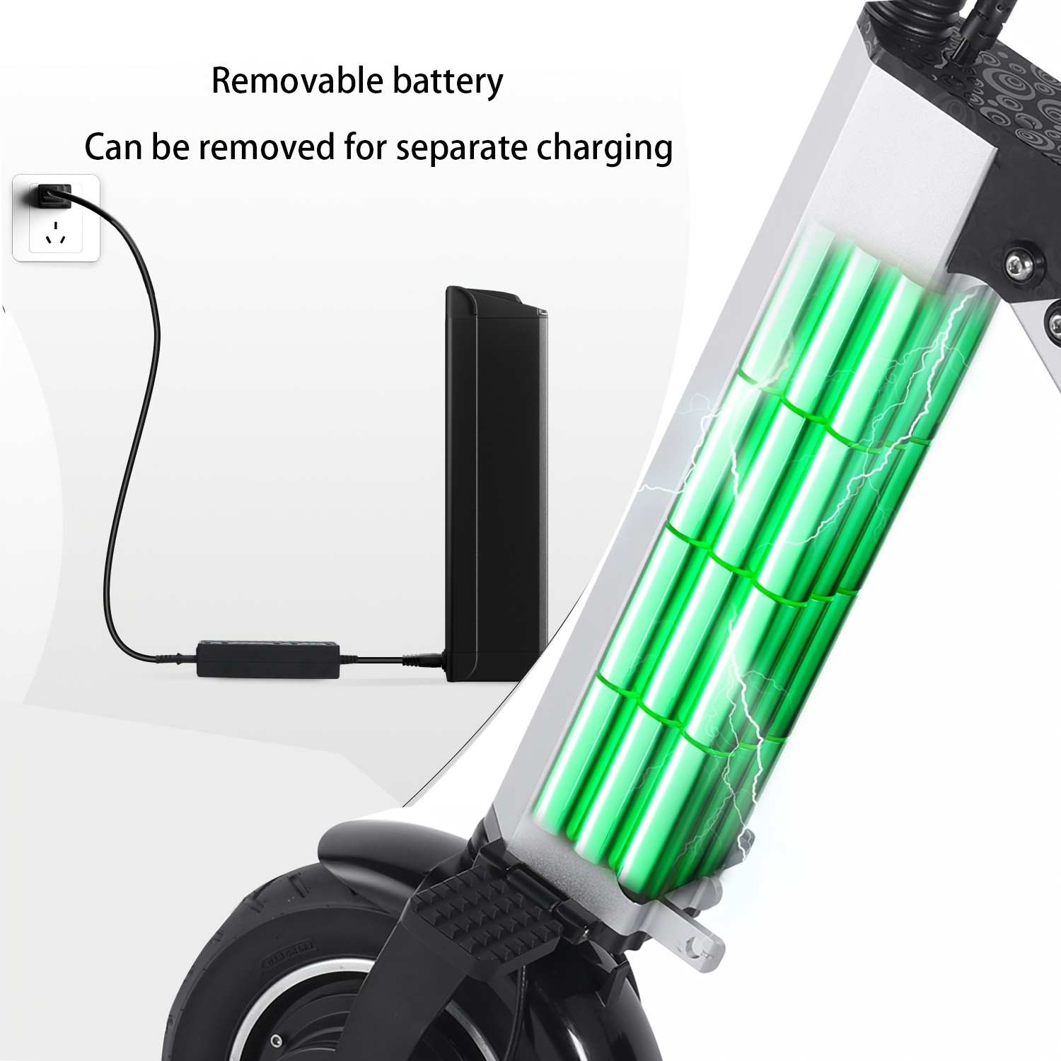 AeroFold 3-Wheel Electric Scooter