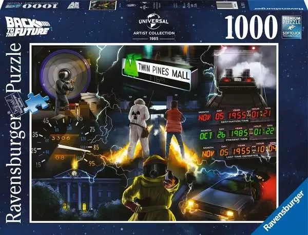 Universal Artist Collection Back to the Future 1000 Piece Puzzle