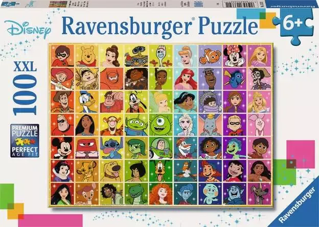 Children’s Jigsaw Puzzle  Multi Character - 100 Pieces Puzzle