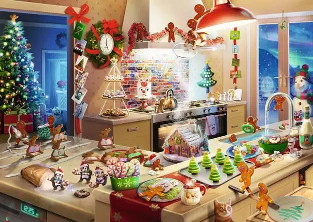 Jigsaw Puzzle Merry Mischief - 1000 Pieces Puzzle