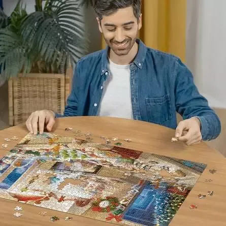Jigsaw Puzzle Merry Mischief - 1000 Pieces Puzzle