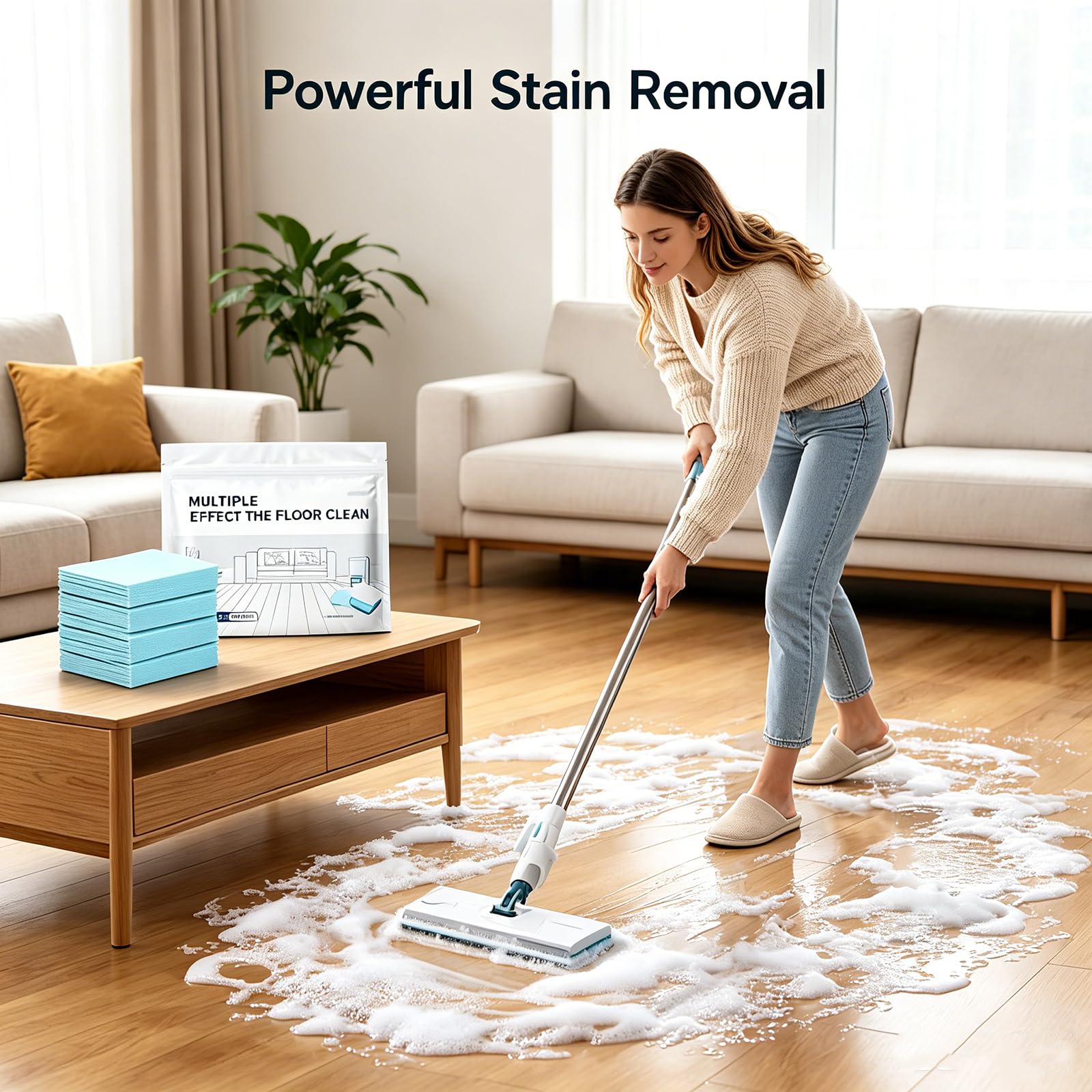Multi-Surface Floor Cleaning Tablets –Concentrated Cleaner
