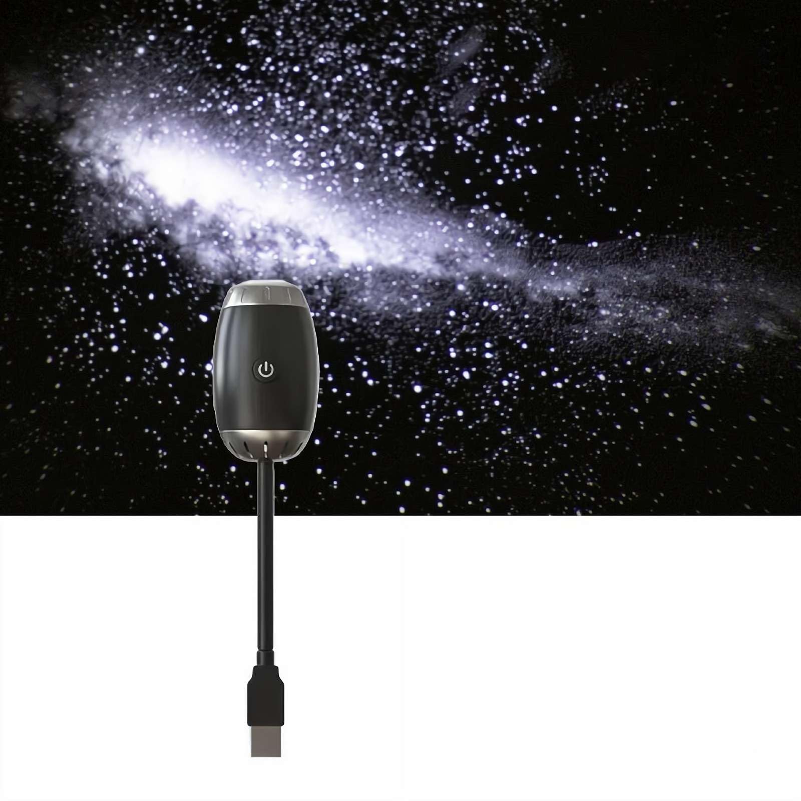 USB Galaxy Star Projector – Romantic Night Sky Light for Car & Bedroom