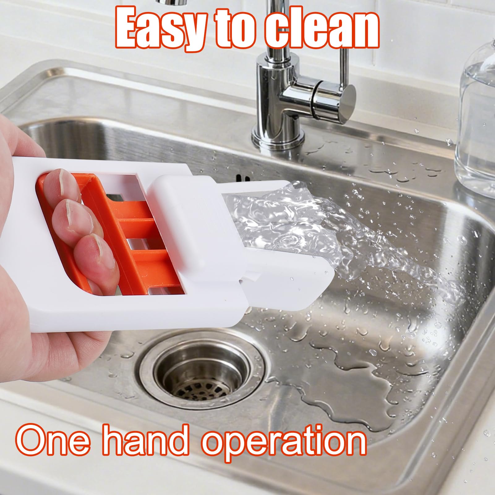 Mini Foldable Desktop Mop – Portable Self-Squeeze Sponge Cleaner for Kitchen, Bathroom & Glass Surfaces