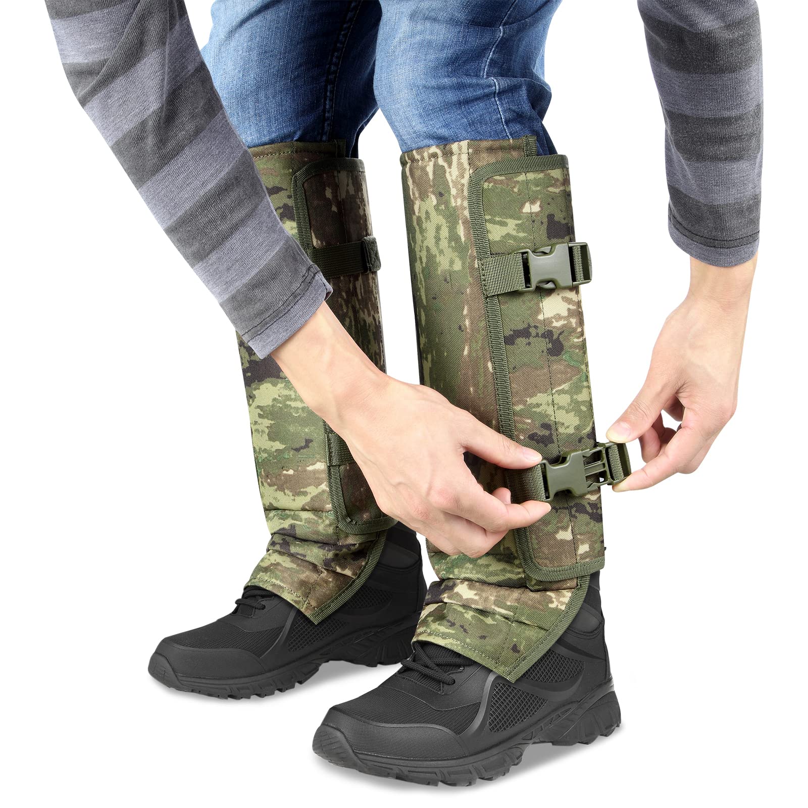Waterproof Snake Gaiters – Lightweight Snake Bite Protection Leg Guards for Hunting & Outdoor Adventures