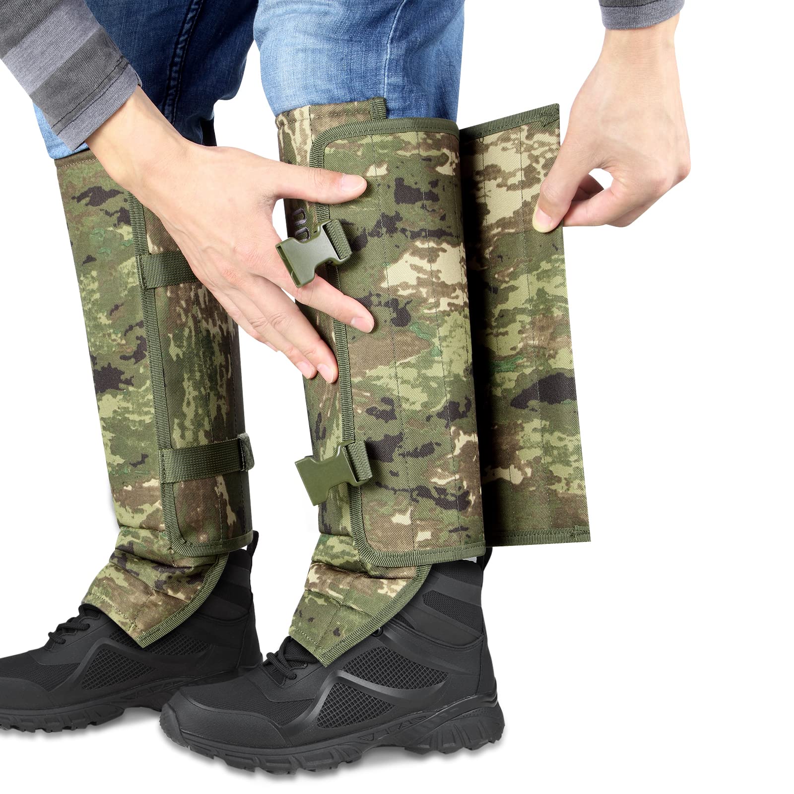 Waterproof Snake Gaiters – Lightweight Snake Bite Protection Leg Guards for Hunting & Outdoor Adventures