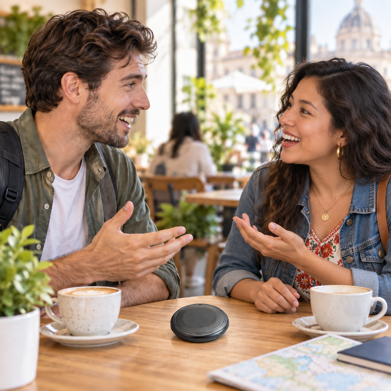 AI Wearable Translator – Real-Time Two-Way Voice Translator for 165+ Languages