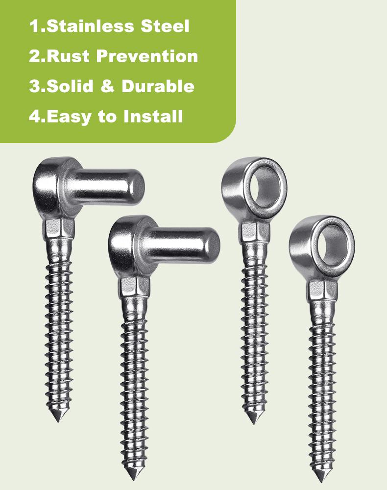 M12 Fence Gate Mounting Bolt 2 Pack