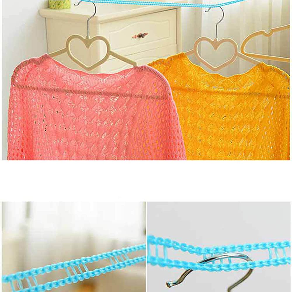 Portable Windproof Travel Clothesline – Adjustable Laundry Drying Rope for Camping, Hotels & Outdoor Use