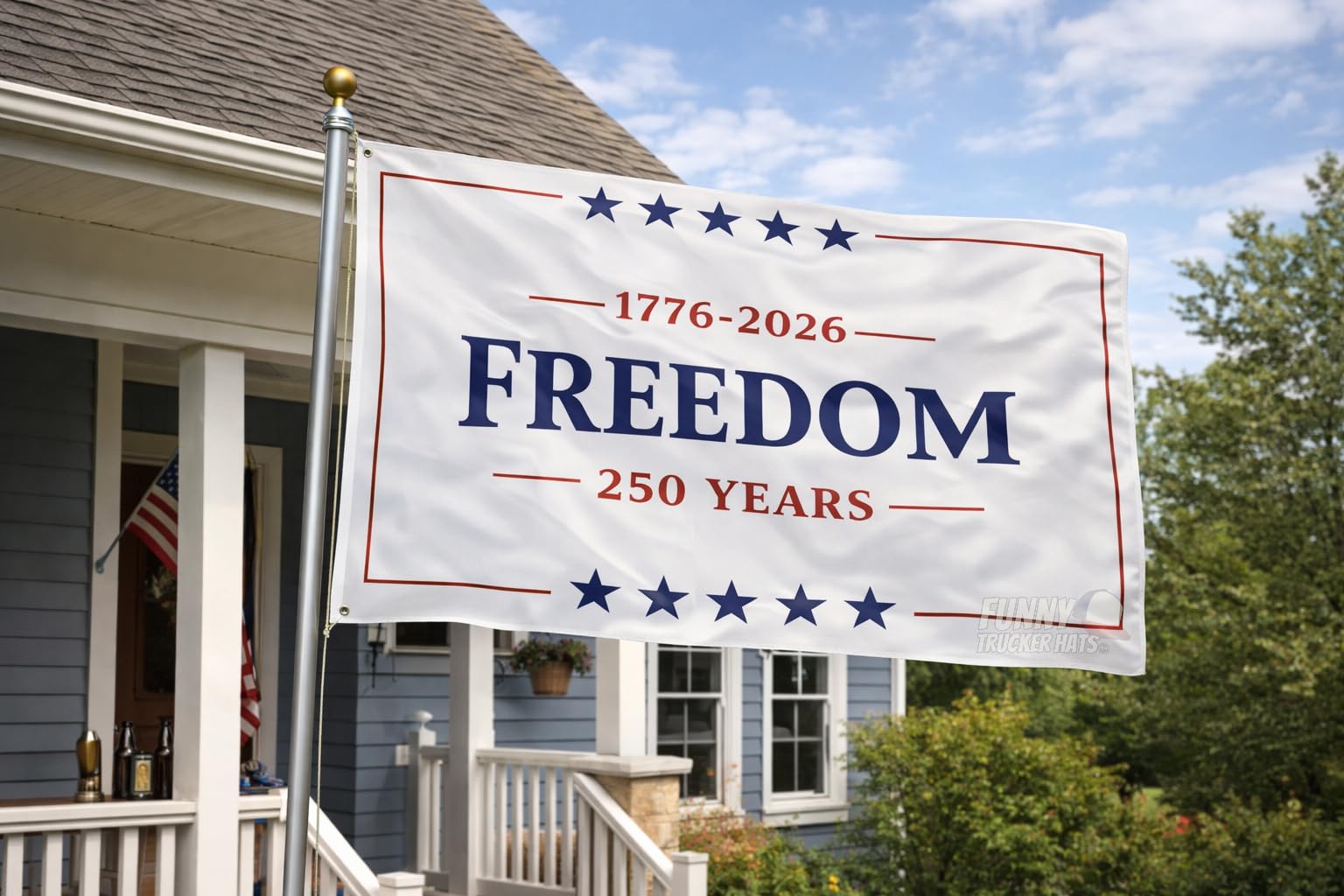 Freedom 250 Years American Flag – 1776–2026 Patriotic Heritage Edition 🇺🇸