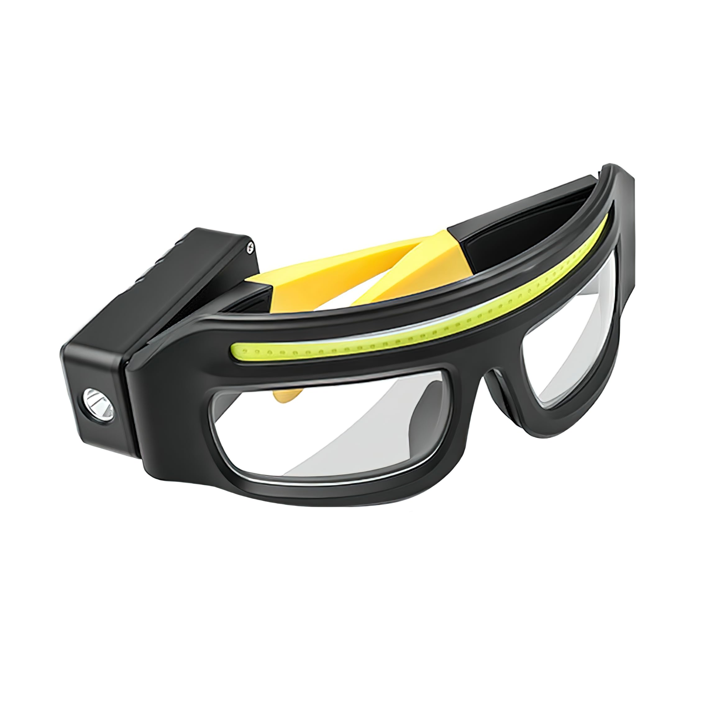 Rechargeable LED Light Glasses – Hands-Free Motion Sensor Headlamp for Outdoor Adventures