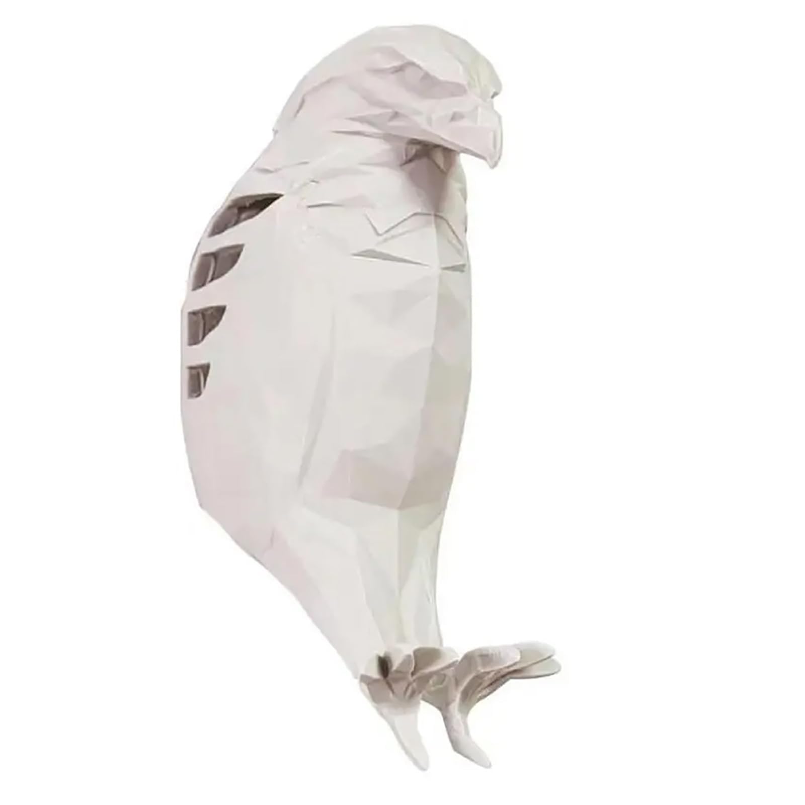 3D Bald Eagle LED Wall Lamp – Geometric Resin Sculpture Light for Bedroom, Study, Hallway & Modern Home Decor