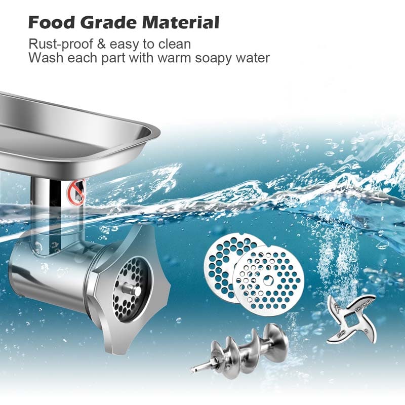 Eletriclife Heavy Duty 1.5HP 1100W 550LB/h Commercial Grade Meat Grinder