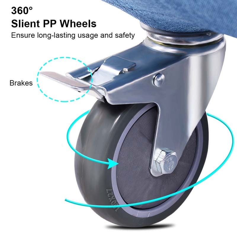 Eletriclife 26.5 Inch Convertible Folding Leisure Recliner Sofa Bed
