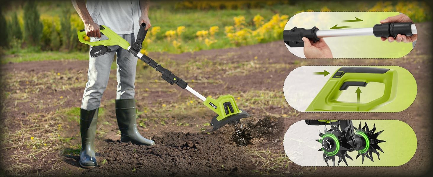 Rototiller for Gardening