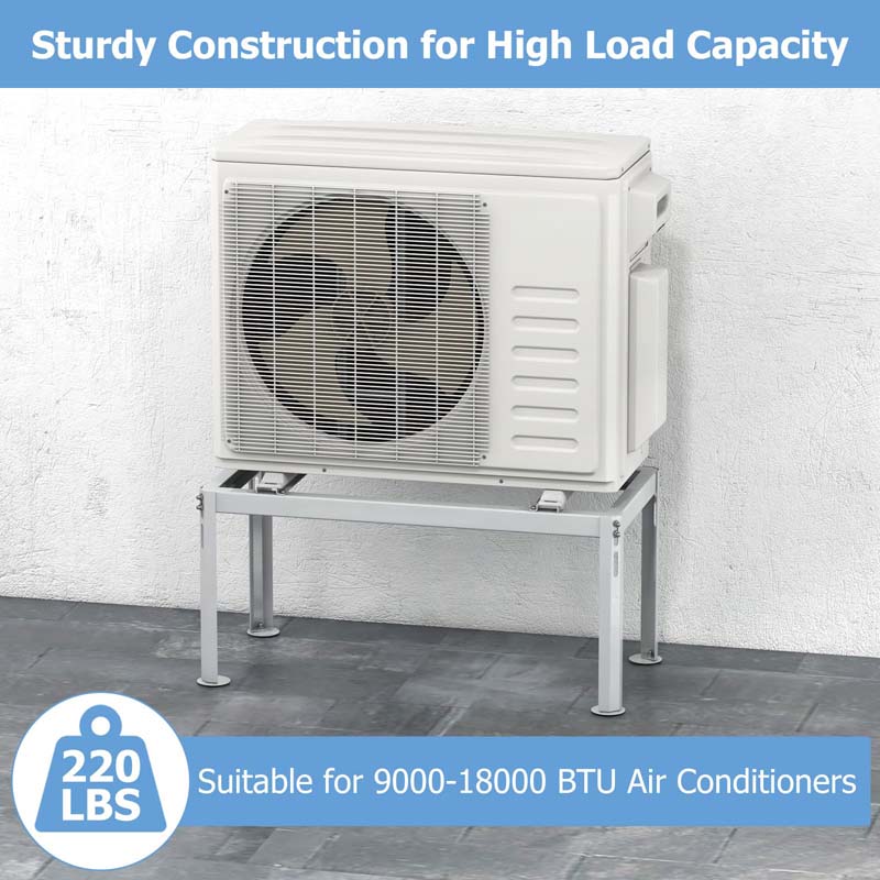 Eletriclife Mini Split Ground Stand for 9000-36000 BTU Ductless Air Conditioner