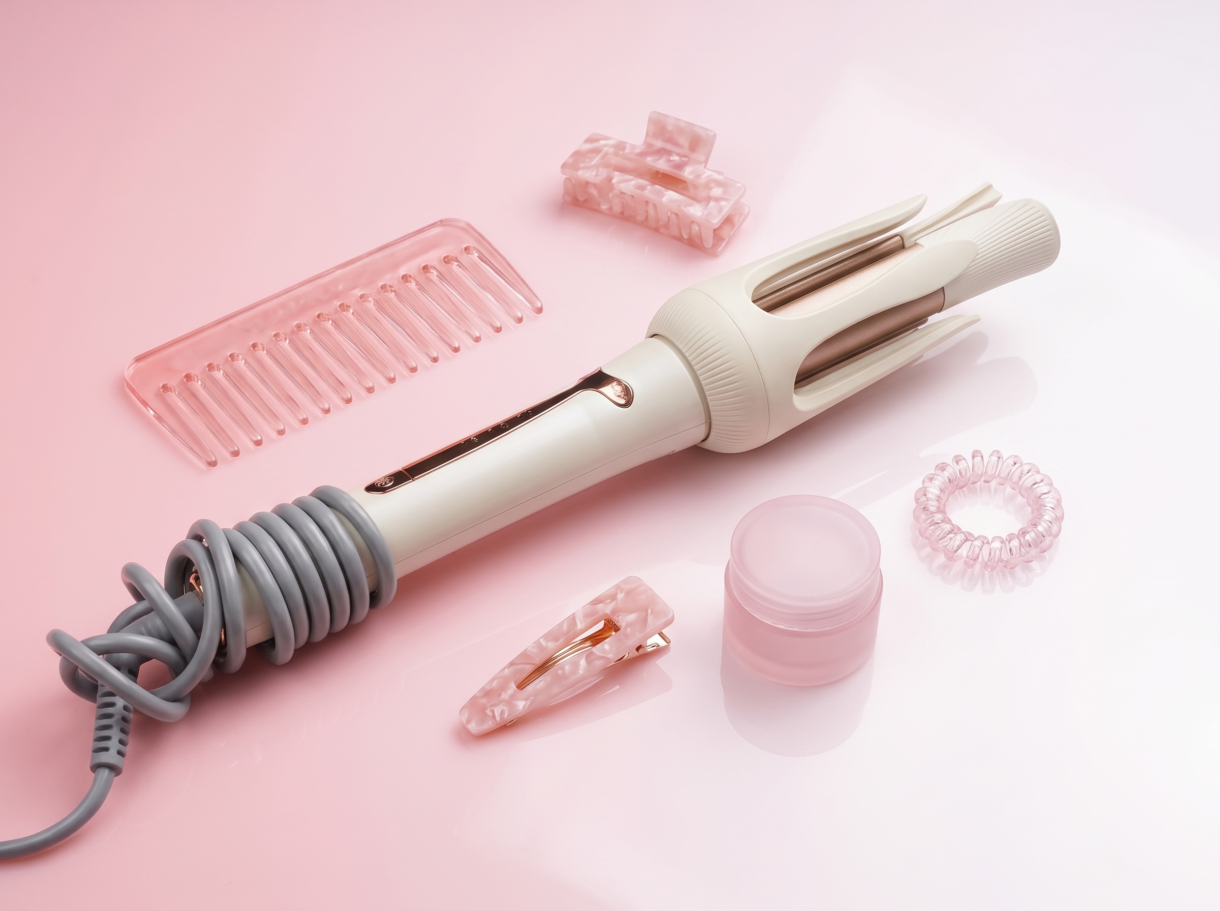 Electric Hair Curlers; Automatic Curling; 170-210°C Adjustable Temperature; One-Touch Operation