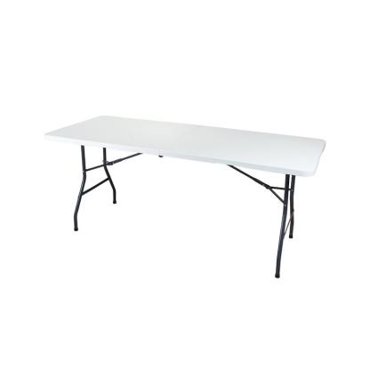 Mesa Plegable Blanca Tipo Portafolio 180 centimetros Bolzano
