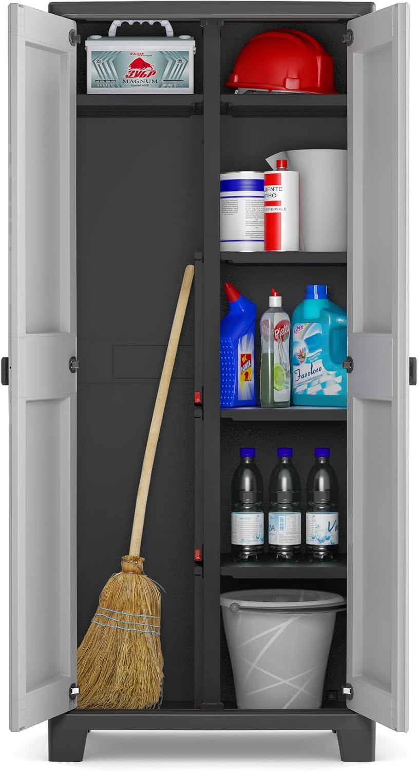 Keter - Titan Multiespacio, gabinete de plastico, resistente