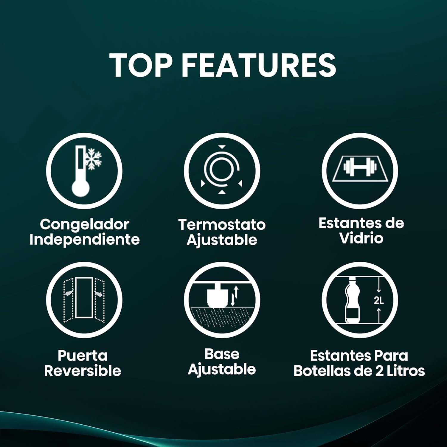 Hisense RR16D6ABX1- Frigobar, 1.6 pies cúbicos, Congelador independiente, Termostato ajustable, Estantes para botellas de 2 litros, 45x47x50cm(AnchoxLargoxAlto), Negro