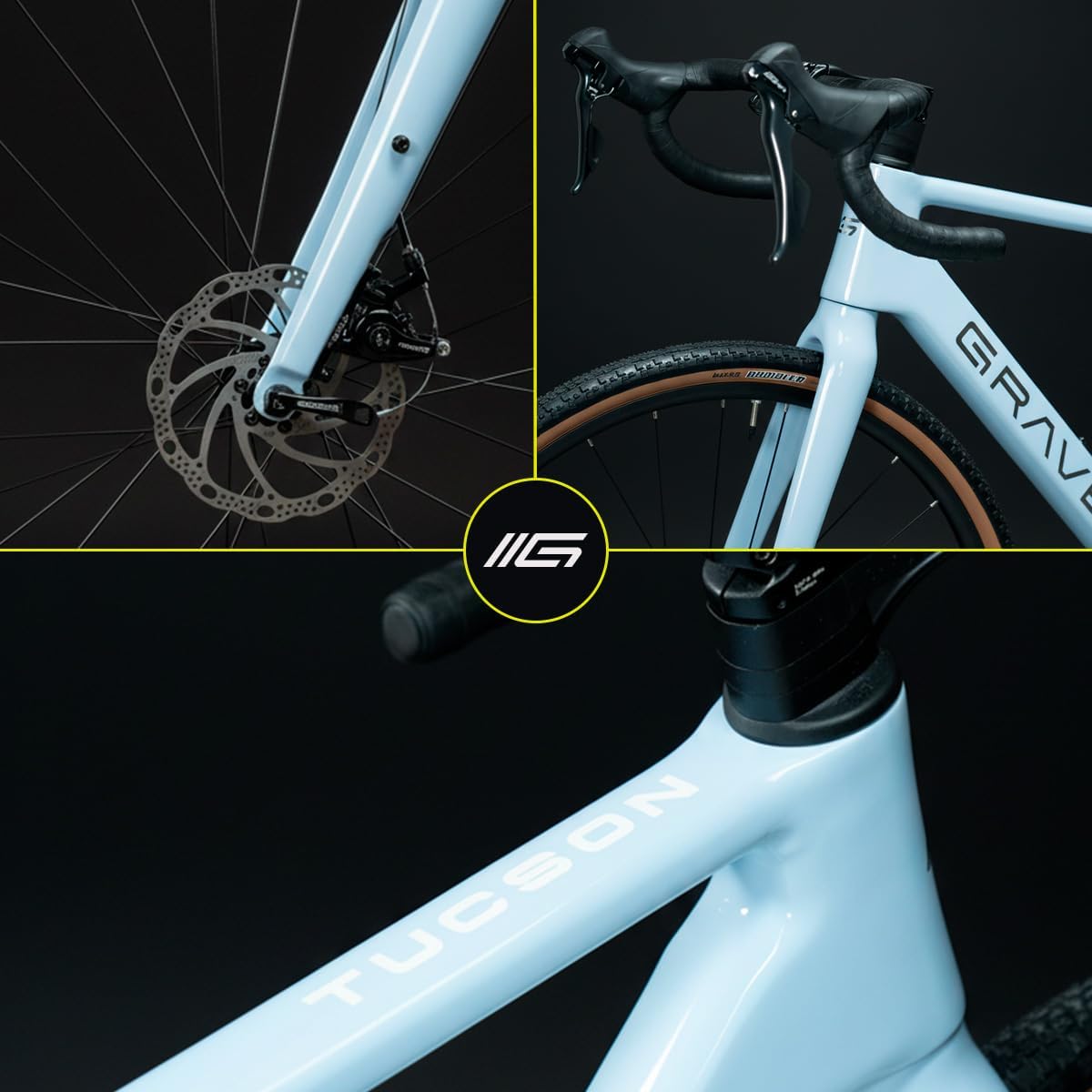GRAVEL | Bicicleta Tucson Shimano Sora 18V Carbon | Llantas Continental