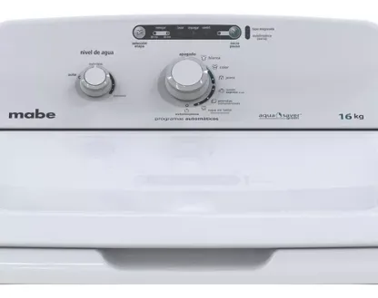 Lavadora Automática 16 Kg Blanca Mabe - Lma76112cbab0 Color Blanco
