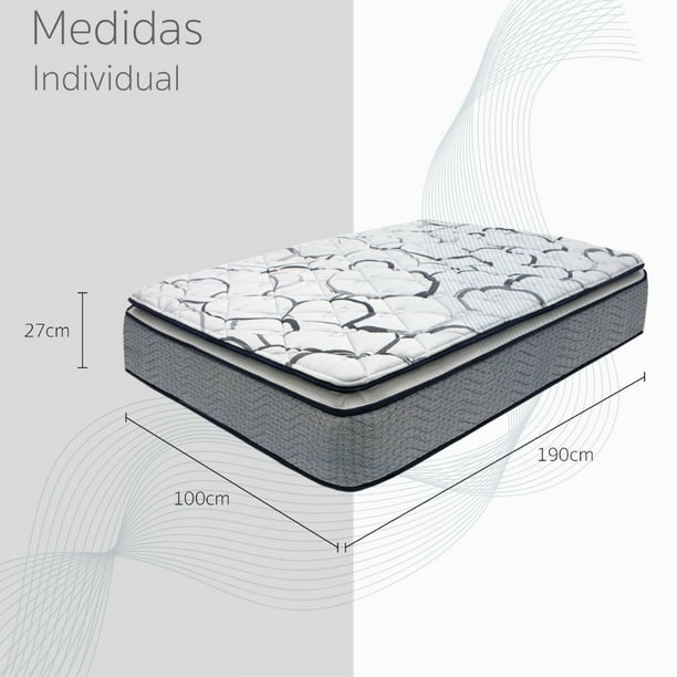 Colchon Individual Restonic Ortopédico Confort