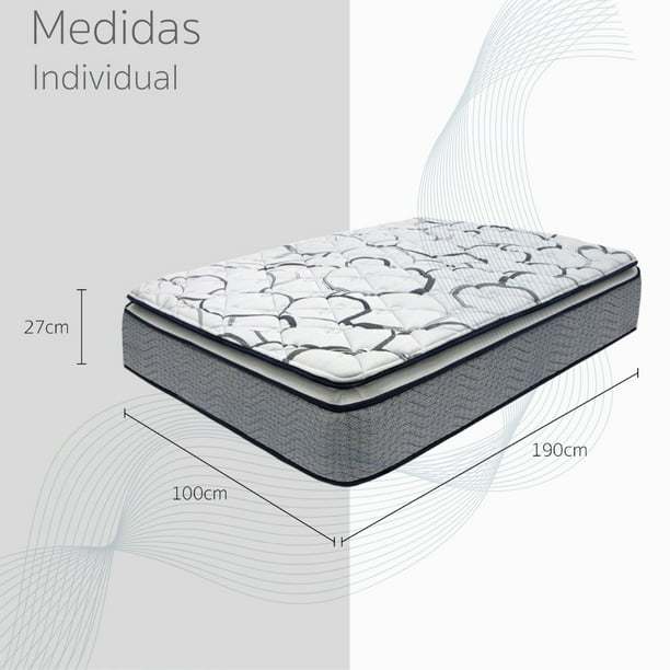 Colchon Individual Restonic Ortopédico Confort