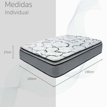 Colchon Individual Restonic Ortopédico Confort